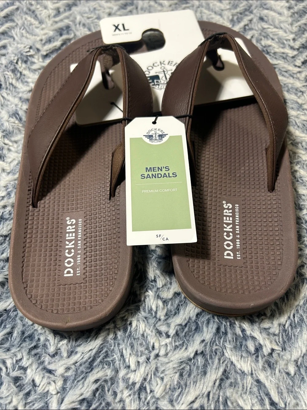 Dockers Brown Men’s Flip Flop Sandals